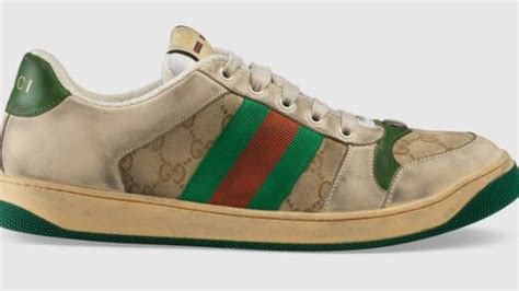 new gucci dirty shoes|dirty expensive sneakers.